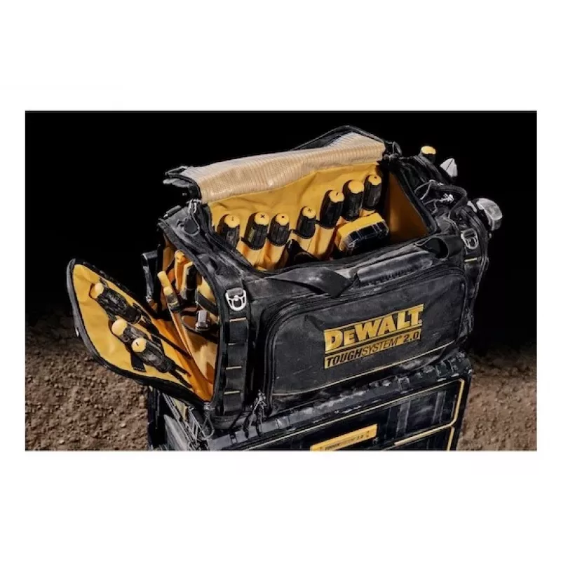 Mala de armazenamento de ferramentas DeWALT DWST83522-1 preto, amarelo em lona