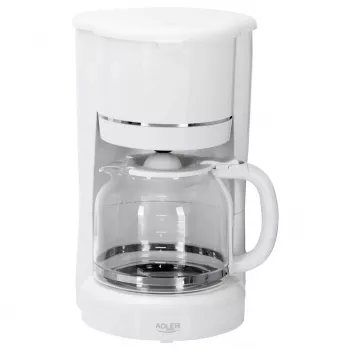 Adler AD 4383w máquina de café de filtro para café moído 1,5 L branco
