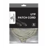 Cabo de rede Gembird PP6U-20M Cat6 U/UTP 20 m RJ-45 cinzento
