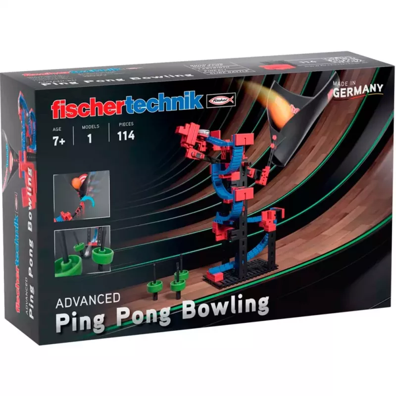Ping Pong Bowling, brinquedo de construção