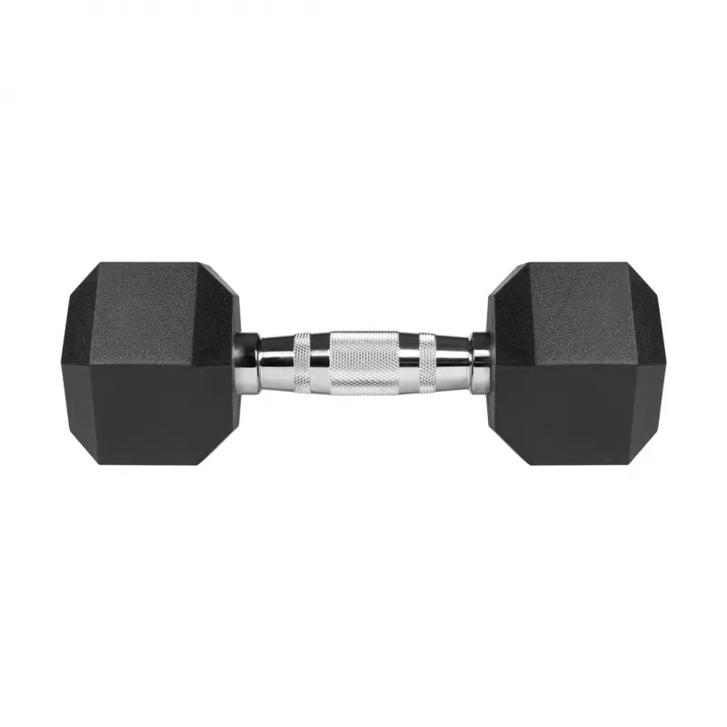 Halteres Rebel Active RBA-2325 revestidos a borracha par 2 x 7 kg