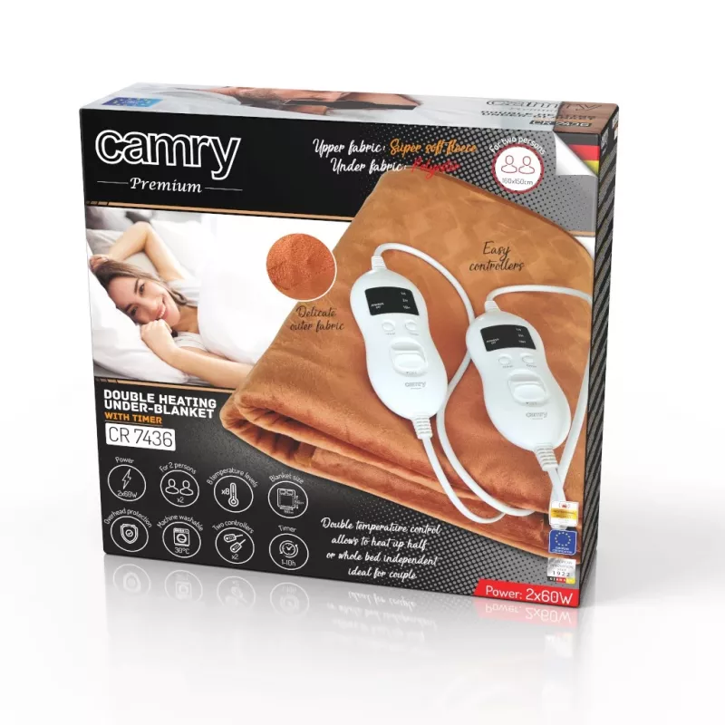 Cobertor elétrico CAMRY CR 7436