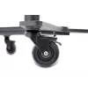 EDBAK TR51c-B carrinho para ecrãs planos de 37–60 polegadas, VESA até 600x400, altura ajustável, carga máx. 80 kg, preto