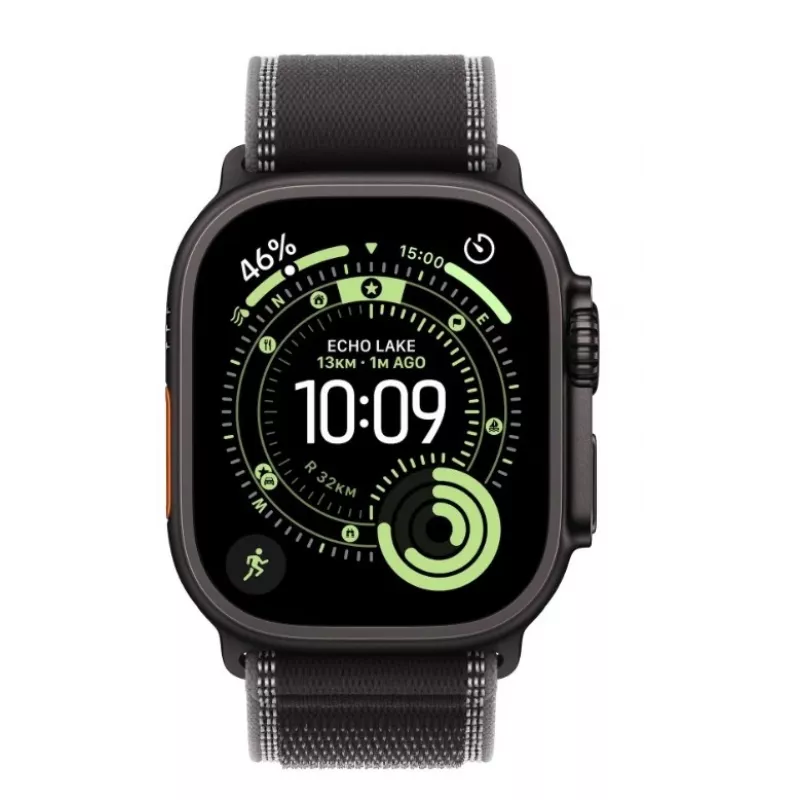 Smartwatch Apple Watch Ultra 3 GPS + Cellular 49mm caixa de titânio preta
