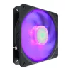 Cooler Master SickleFlow 120 RGB MFX-B2DN-18NPC-R1 ventoinha de caixa de 120 mm, 4 pinos, rolamento Rifle, 650-1800 RPM, 8-27 dBA