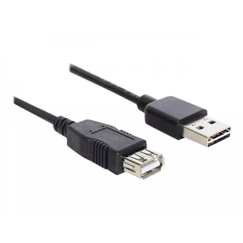 Cabo USB DeLOCK EASY-USB 2.0-A 5m preto