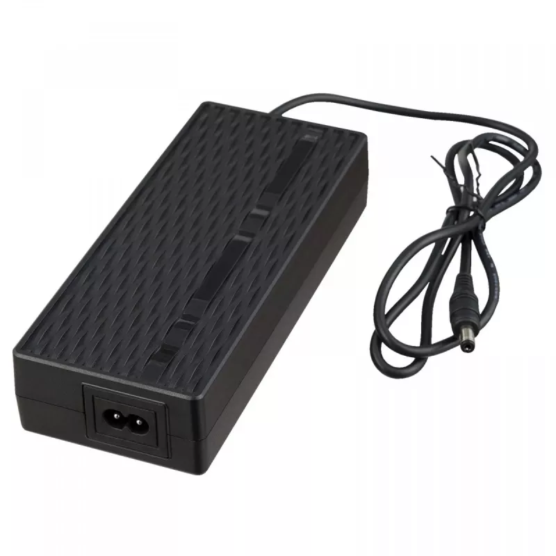 Akyga AK-EV-12 carregador para baterias de iões de lítio de 36 V (bicicleta elétrica / trotinete), 42 V / 2 A, 84 W, 5,5 x 2,1 mm