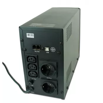UPS Gembird EG-UPS-033 (fonte de alimentação ininterrupta) Line-Interactive 1200 VA 720 W 3 saídas AC