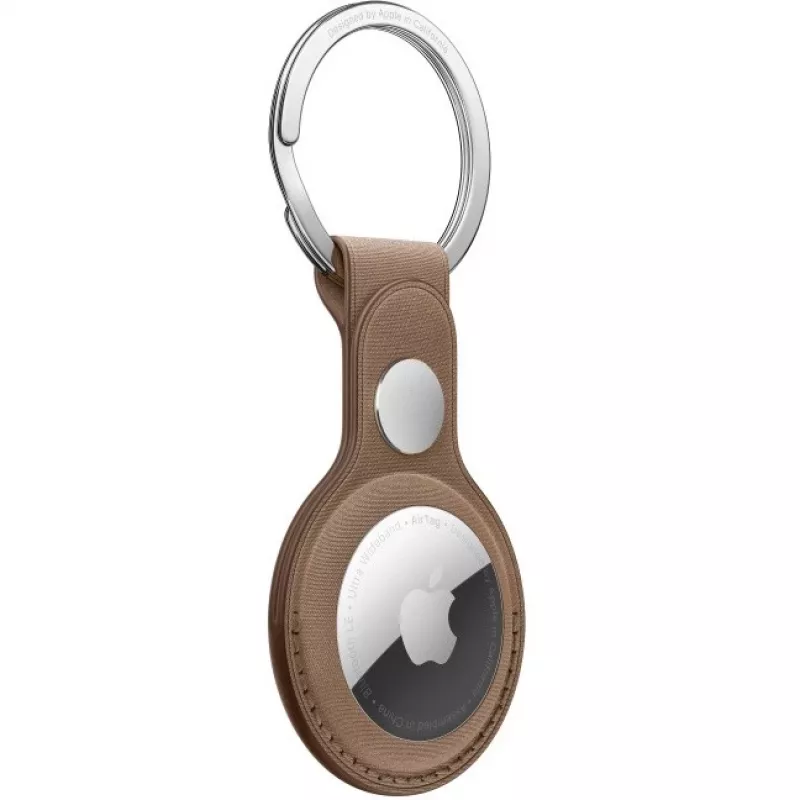 Porta-chaves Apple AirTag FineWoven Taupe