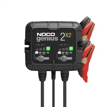 Carregador de bateria NOCO GENIUS2X2 4A 2 saídas, 4A total, duas saídas independentes
