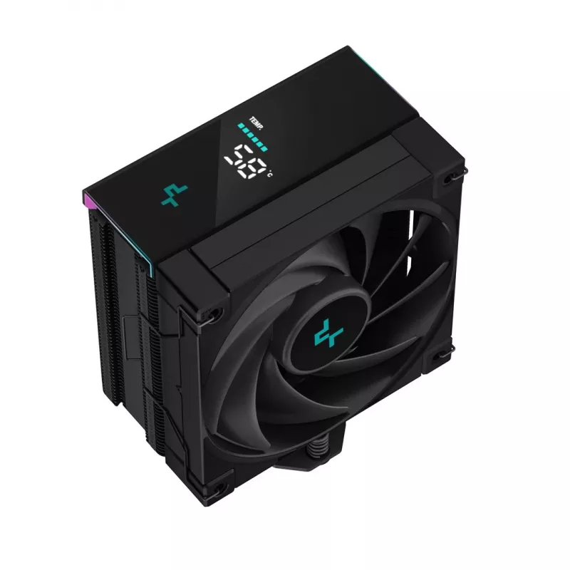 Arrefecedor de processador a ar DeepCool AK400 DIGITAL 12 cm preto 1 unid.