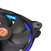 Thermaltake Riing 14 LED 256 Color CL-F043-PL14SW-B ventoinhas para caixa 140 mm, pack de 3, 600–1400 rpm, 4 pinos