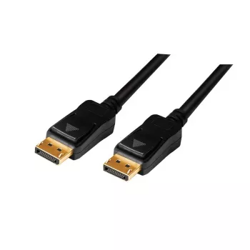Cabo DisplayPort LogiLink CV0113 15 m preto