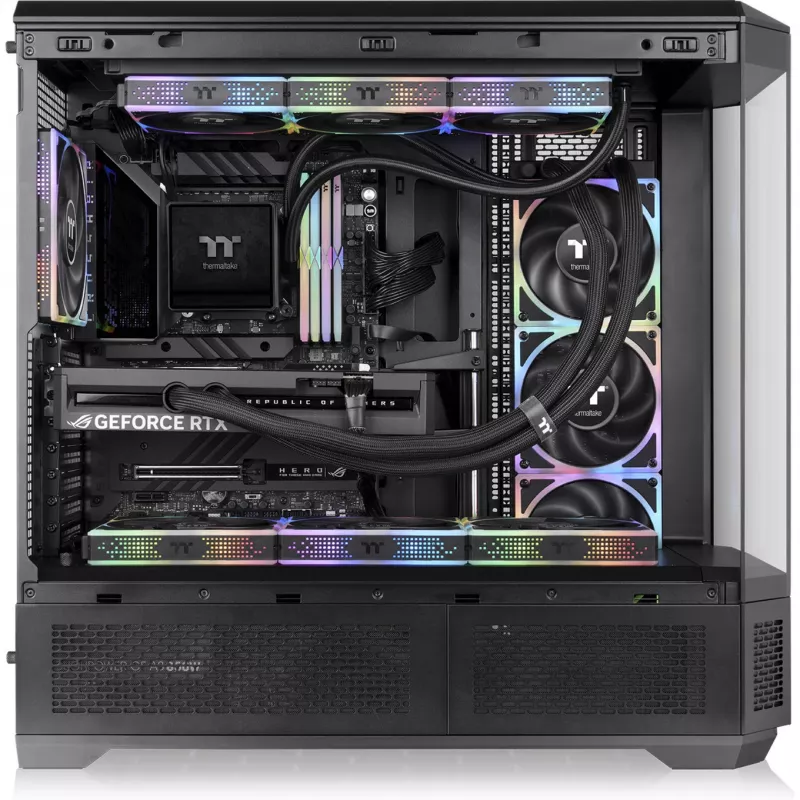Caixa para PC Thermaltake CA-11H-00F1WN-00 Full Tower preto