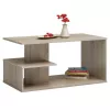 Topeshop MESA DALLAS SONOMA mesa de centro/mesa lateral de forma livre 1 perna(s)