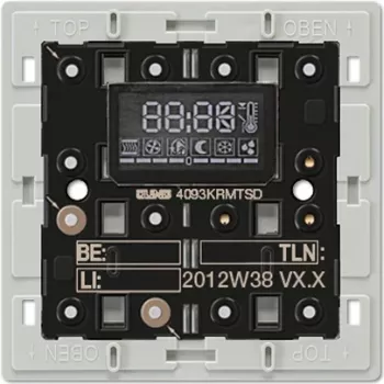 Controlador de sala compacto Jung KNX módulo 4093 KRM TS D (4093KRMTSD)