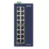 PLANET ISW-1600T Switch de rede Unmanaged Fast Ethernet (10/100) Azul