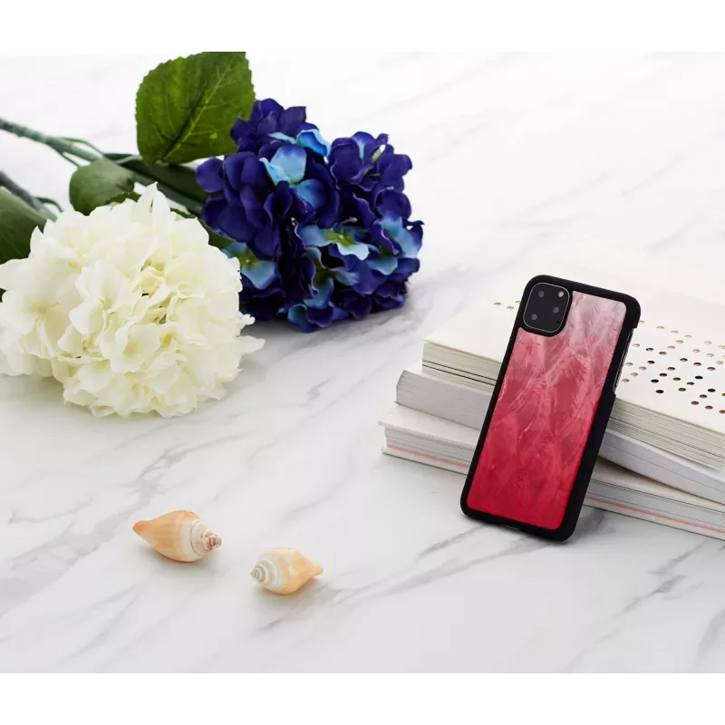 Capa para smartphone iKins para iPhone 11 Pro Max – pink lake com rebordo preto