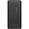 Caixa de PC Midi Tower Cooler Master MasterFrame 600 Mesh — preto, suporta ATX/EATX, 2x200 mm ventoinhas frontais, suporte para ventoinhas frontais/laterais, 2x 3,5