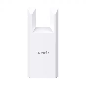 Repetidor de rede TENDA T10 2,4 GHz Wi-Fi 4, 300 Mbit/s, 2 antenas externas, 1x RJ-45, branco