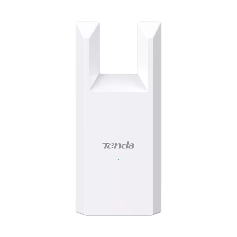 Repetidor de rede TENDA T10 2,4 GHz Wi-Fi 4, 300 Mbit/s, 2 antenas externas, 1x RJ-45, branco