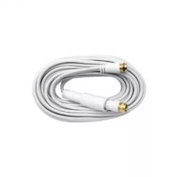 Cabo coaxial Axing SFK 999-02 10 m branco