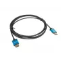 Cabo HDMI LANBERG CA-HDMI-22CU-0018-BK 1,8 m — HDMI Type-A para A, HDMI 2.0, 18 Gbit/s, ARC, banhado a ouro