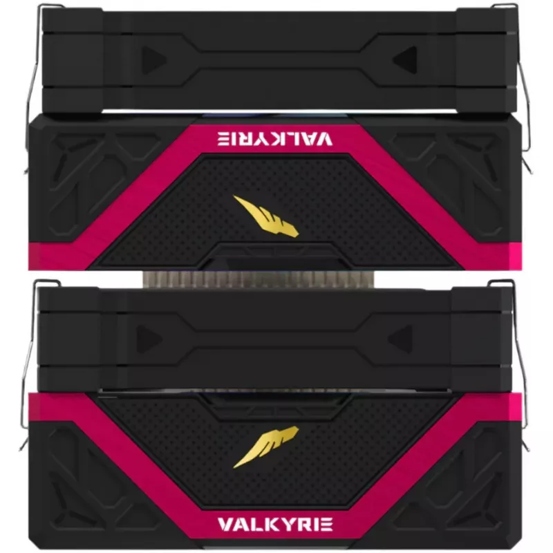 Vind DL125, dissipador de CPU preto, 120 mm