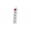 Régua de tomadas Lanberg PS1-04E-0150-W 1,5 m 4 tomadas AC interior branco