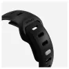 Pulseira para relógio Nomad Tempo Band preta borracha, 18 mm de largura, compatível com pulsos 135–175 mm