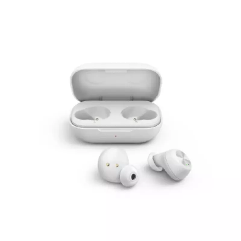 Hama WEAR7701W headset sem fios in-ear chamadas/música Bluetooth branco