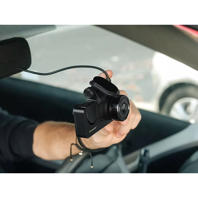 Tracer Halo 360 Dual TRAKAM47568 dashcam para automóvel, Full HD, ecrã de 3 polegadas