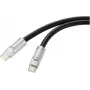 Cabo USB-C® Renkforce USB 2.0 conector macho USB-C®, conector macho USB-C® 0,50 m preto RF-6056870 (RF-6056870)
