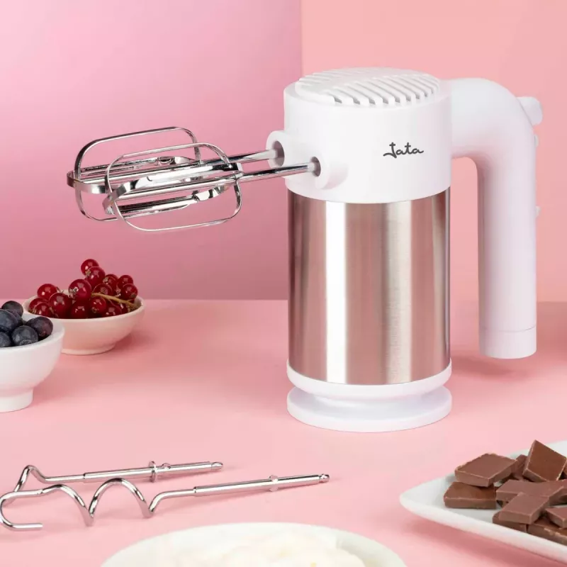 Batedeira manual JATA JEMA1240 aço inoxidável branco