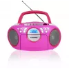Rádio com leitor de cassetes CD/MP3/USB
