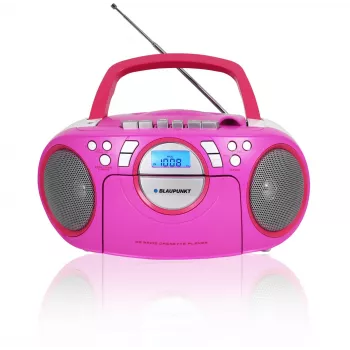 Rádio com leitor de cassetes CD/MP3/USB
