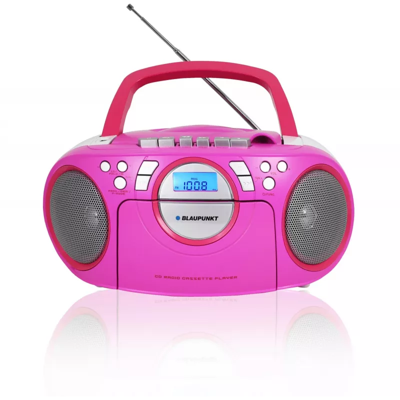 Rádio com leitor de cassetes CD/MP3/USB