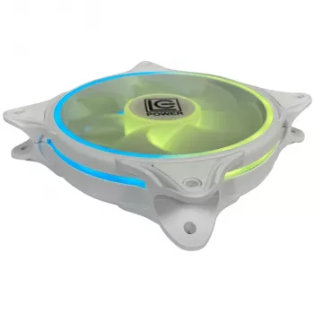 Ventoinha para caixa LC-Power LC-CF-120-ARGB-W 120mm ARGB – branca