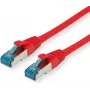 Cabo de rede VALUE S/FTP PiMF Cat.6A Cl. EA Vermelho 0,15 m - FTP - PIMF (21.99.1980)