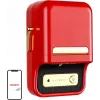 Impressora de etiquetas NIIMBOT B21S vermelho — impressora térmica Bluetooth compacta, largura de impressão 50 mm, 60 mm/s, bateria 1200 mAh