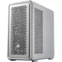 Caixa de PC Cooler Master MasterFrame 600 Midi Tower prateado — ATX/Micro-ATX/ITX, vidro temperado, suporta 3x ventoinhas frontais de 140 mm