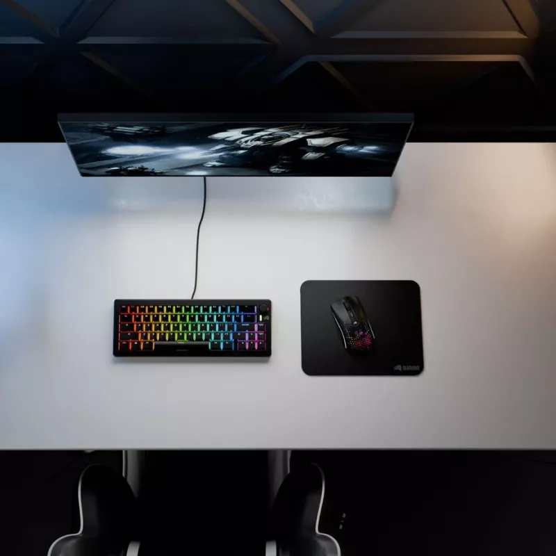 Tapete de rato Glorious PC Gaming Race Mouse Pad 2 Medium - edgeless - preto
