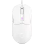LORGAR MSA10, rato gaming Ultralight com fio Advanced, branco