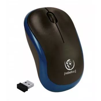 Rato ótico sem fios Rebeltec METEOR azul RBLMYS00048 USB