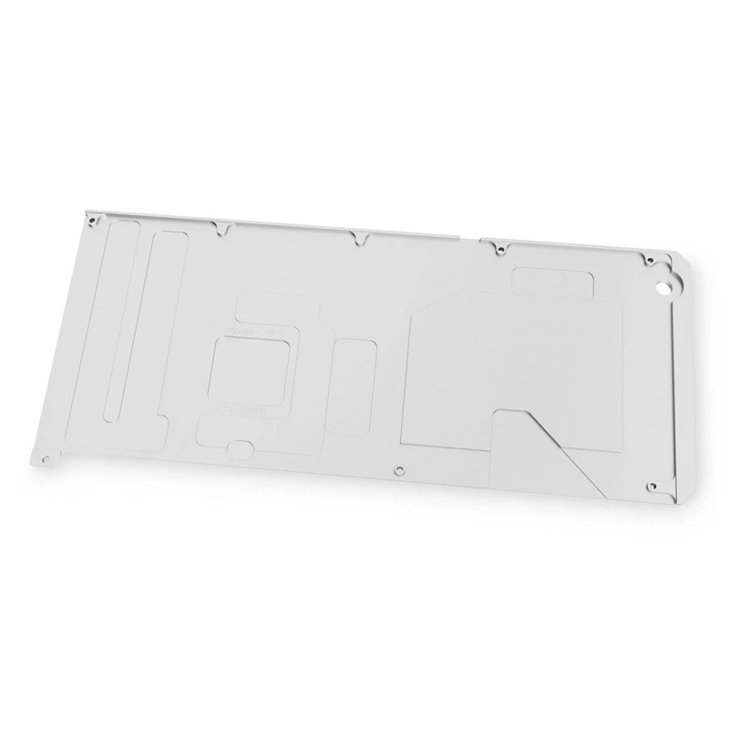 Backplate EK Water Blocks Quantum Vector FTW3 RTX 3070 Ti níquel prateado