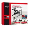 Suporte de TV LCD/LED GART 40-75 45 kg ajuste vertical/horizontal 58-380 mm VESA máx. 600x400