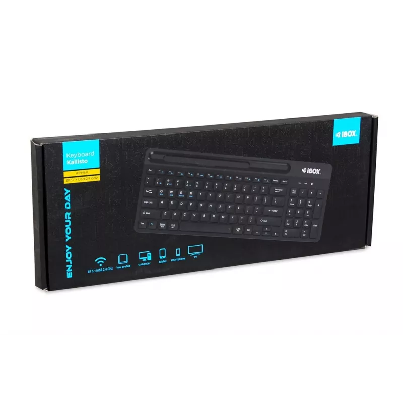 Teclado sem fios IBOX Kallisto BT/2.4GHZ