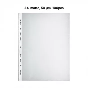 Capas transparentes AD Class Orange Peel A4 50 micr., embalagem de 100 unidades