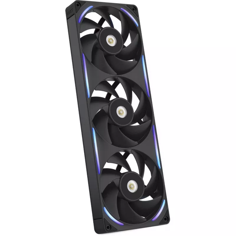 NZXT Performance F360X RGB ventoinha de caixa, 360 mm, estrutura única, preto