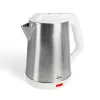 Jata JEHA1723 chaleira elétrica, 2 l, 1500 W, aço inoxidável, branca